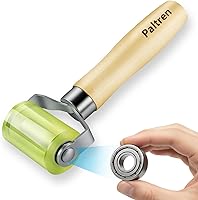 Paltren Seam Roller with Dual Ball Bearings - Pro Tool for Sound Deadening, Wallpaper, Vinyl Wraps & Crafts | Smooth PU Wheel for Flawless Finish