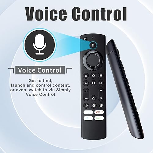 Miniatura 6 de Control remoto de repuesto compatible con todos los televisores inteligentes Insignia, Toshiba Smart TV, Pioneer Smart TV