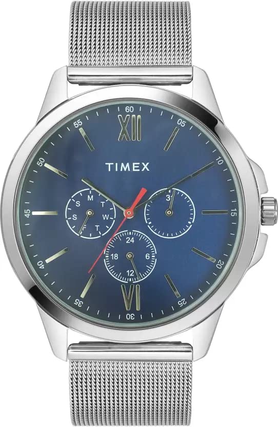 TIMEX Men Blue Round Analog Watch - TWEG165SMU04 (B0BTC5C29D) Amazon Price History, Amazon Price Tracker