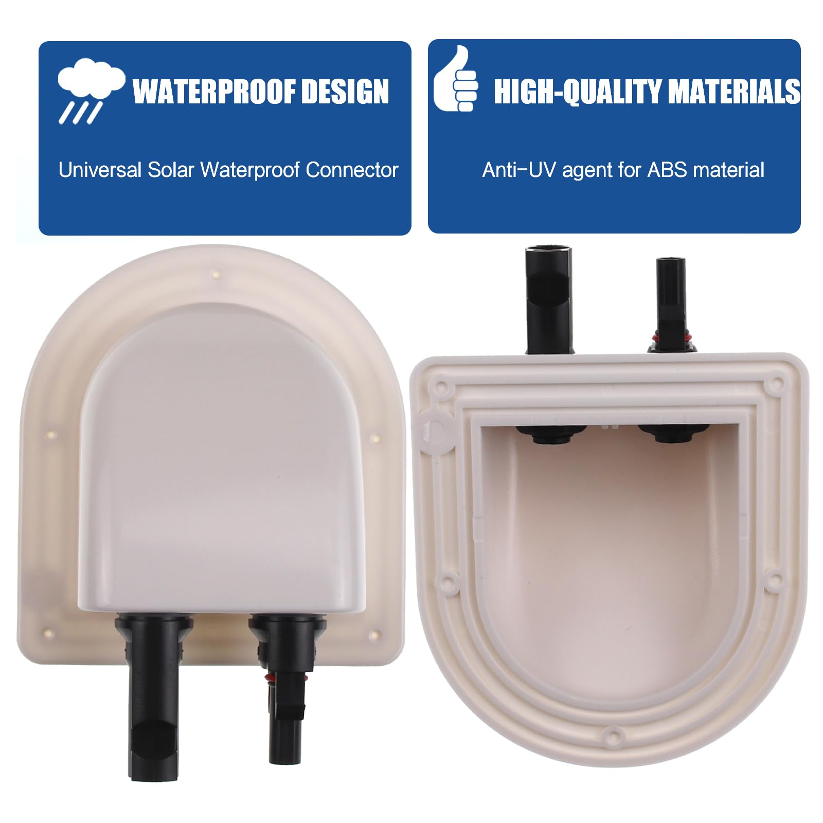 Snapklik.com : ZOOKOTO ABS UV Resistance Dual Cable Entry Housing ...