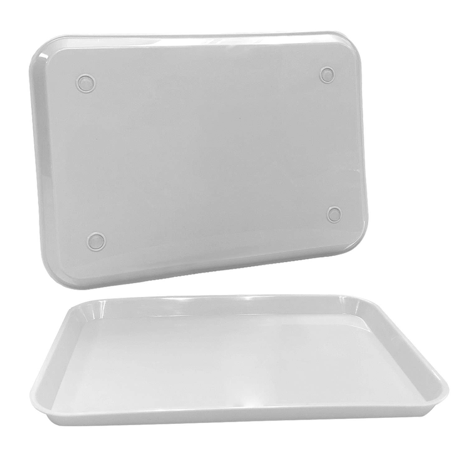 JMU Dental Flat Instrument Tray – Autoclavable, Size B (13.25x9.75”), Individually Sealed, 20/Case