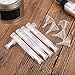 Maxdot 5 Pack 5 ml Transparent Empty Nail Oil Pen Lip Gloss Brush Applicators Eyelash Growth Liquid Tube with 5 Pack Funnels