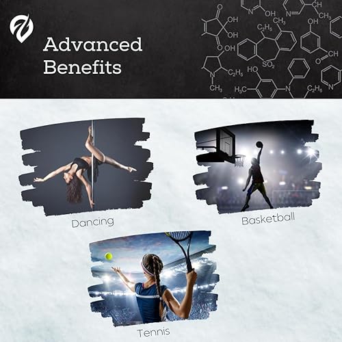 Miniatura 6 de Tiza líquida, sin desorden para levantamiento de pesas, gimnasia, escalada, baile y levantamiento. Resistente al sudor y larga duración para un