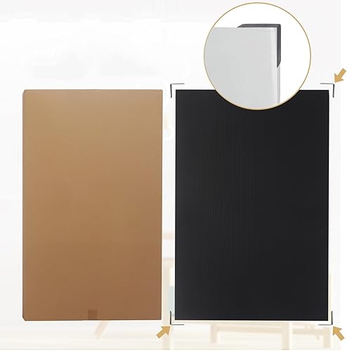 Vista 10 de YDisplay Paquete de 6 tableros de póster de plástico corrugado de 24 x 36 pulgadas, tablero en blanco de 3/16 pulgadas de grosor para proyectos