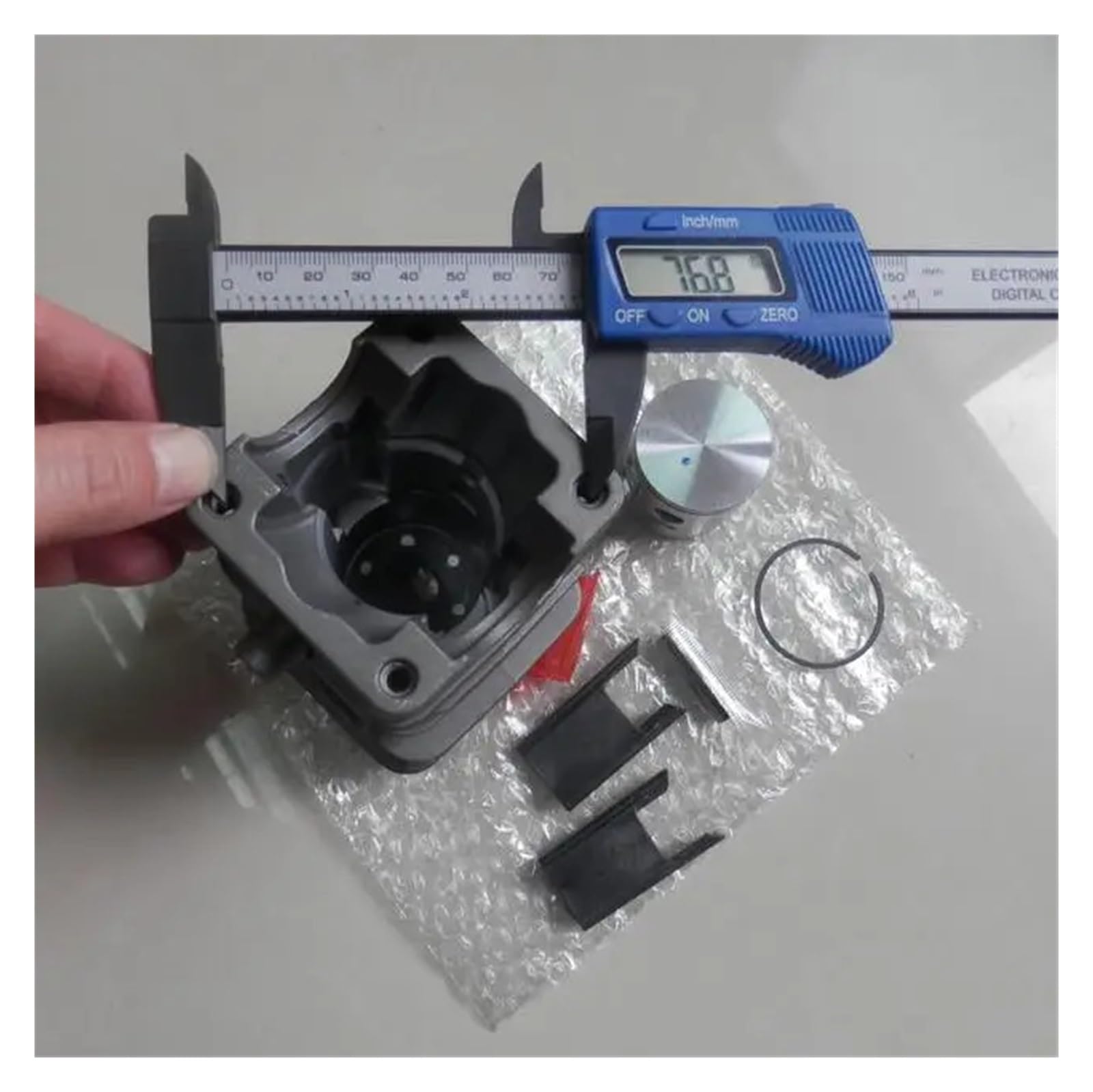 Cs340 Cylinder Kit Chrome Coat Compatible For Mcculloch Cs360 Cs360t Cs400t Cs420t Chainsaw