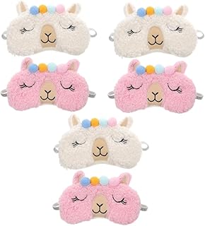 فوميز. 6 قطع من رقع العين القابلة للطي لتغطية العين الليلية وقناع العين للنوم وظلال العيون واقنعة النوم وخزانة الاحذية الكبيرة وطاولة شيربا في الليل