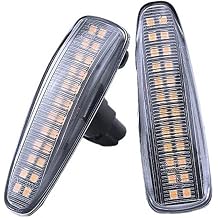 Wing Mirror Indicator LED Dynamic Side Marker Turn Signal Lights 8351A001 For Mistubishi For Sport For Lancer For Evolution X Dynamic Turn SignalSmoked black