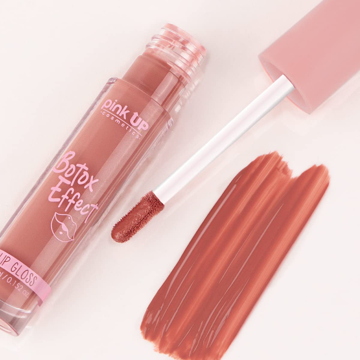 Pink Up Botox Effect | Lip Plumper | Plumping Lip Gloss | Increases the volume of your lips | Lip gloss with volume effect | Long-lasting, Intense color | Provides hydration | Color Blossom