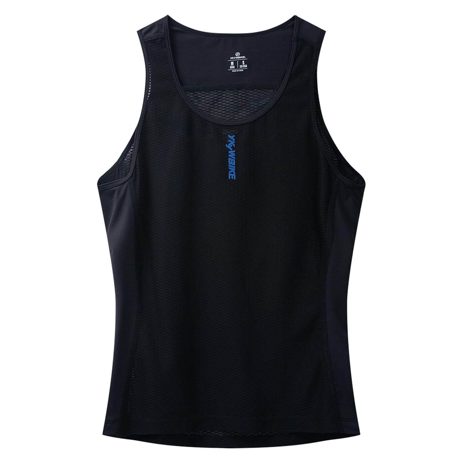 YKYWBIKE Cycling Base Layer Women Quick Dry Sleeveless Cycling Jersey Compression Mesh Undershirt Breathable Biker Shirts