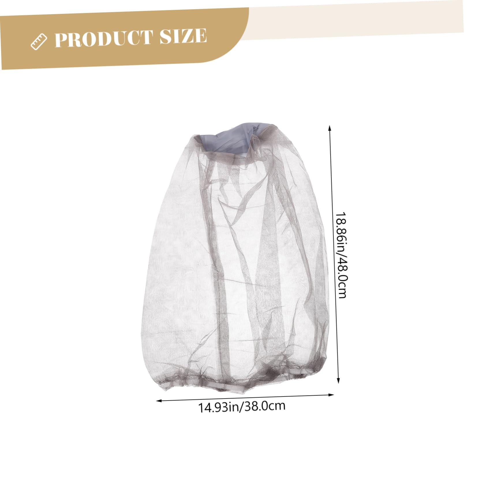 GALPADA Rete per Mosche Cappello con Velo Reti per Baldacchino da Letto Zanzariera Rete da Pesca Reti da Finestra per Zanzariera da Letto Zanzariera da Campeggio Cappelli con