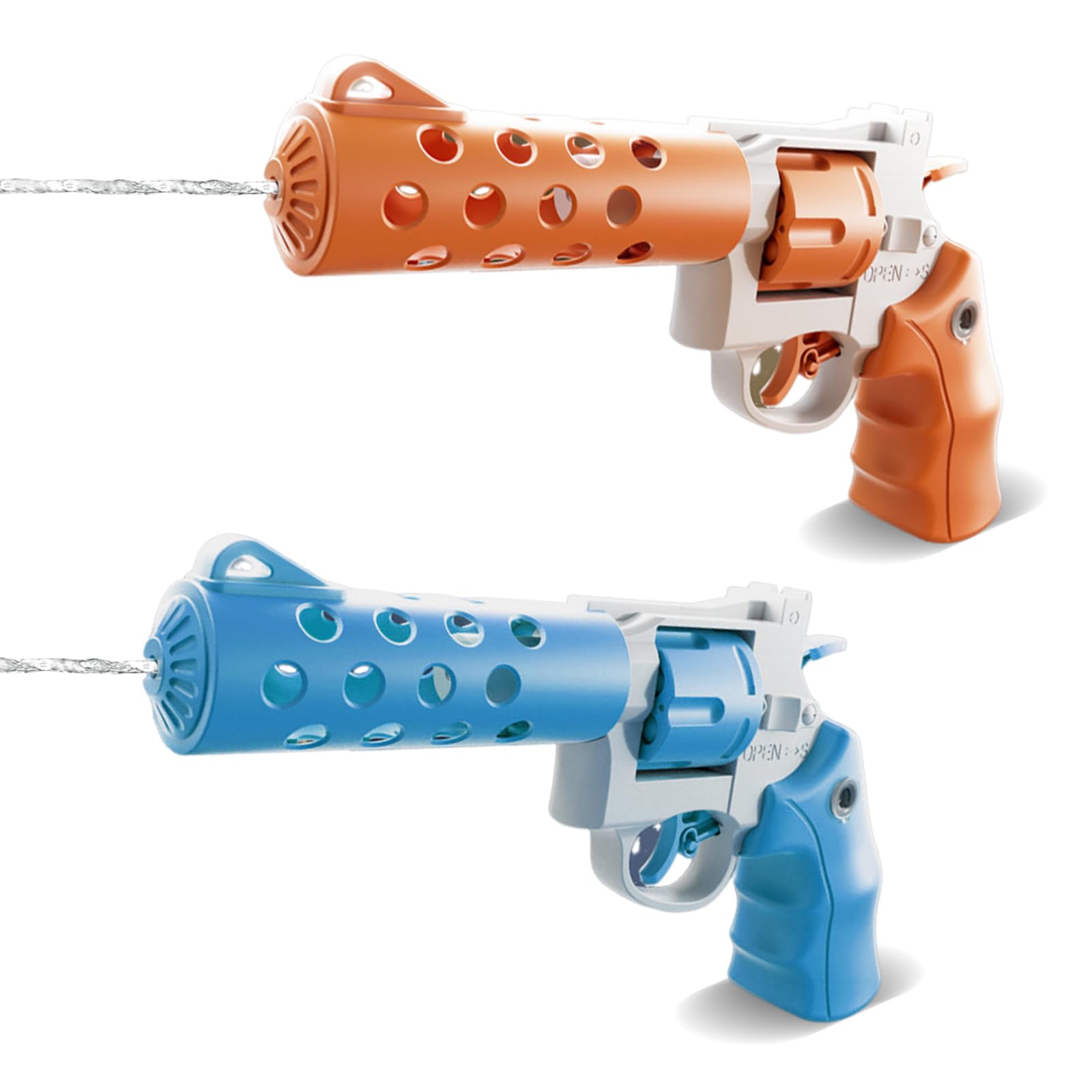 Amazon | YONGDING 新登場 延長版 リボルバー水鉄砲 水鉄砲 ウォーター