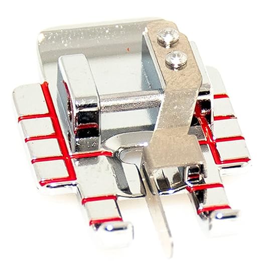 DREAMSTITCH 920457096 Adjustable Stitch in Ditch Presser Foot for Viking 1, 2, 3, 4, 5, 6, 7, 8 Sewing Machine