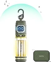 Vista 8 de FLEXTAIL Repelente de mosquitos pequeño recargable con calefacción de 329 °F con zona de protección de 30 pies, ultra mini con luz de campamento
