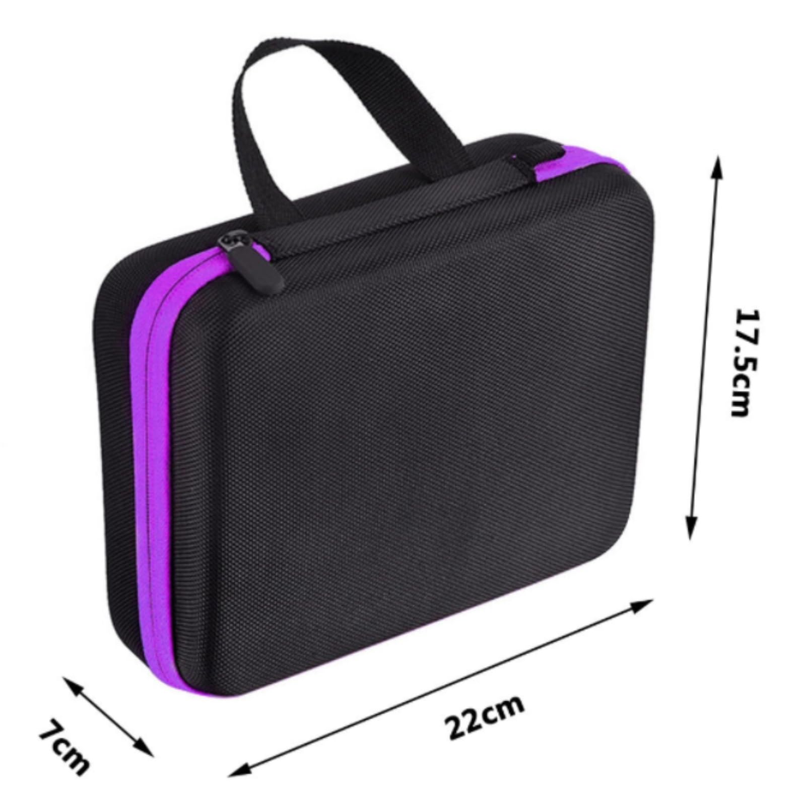 Organizador Esmaltes Uñas Caja De Almacenamiento Esmalte Uñas For Cosméticos Y Suministros para Mesa Tocador(Purple)