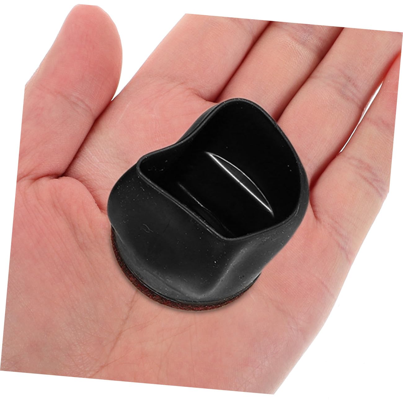 Copriruota per Sedia da Ufficio in Tpe Nero 5 Pezzi, Proteggi Pavimento Resistente alle Crepe per Ruote e Gambe Mobili, per Attrezzature da Ufficio