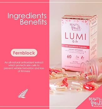 その他 5  BOTTLES BEAUTY VAULT LUMI Beauty Vault Lumi 24H Glutathione Capsules - GEESSENTIALS™