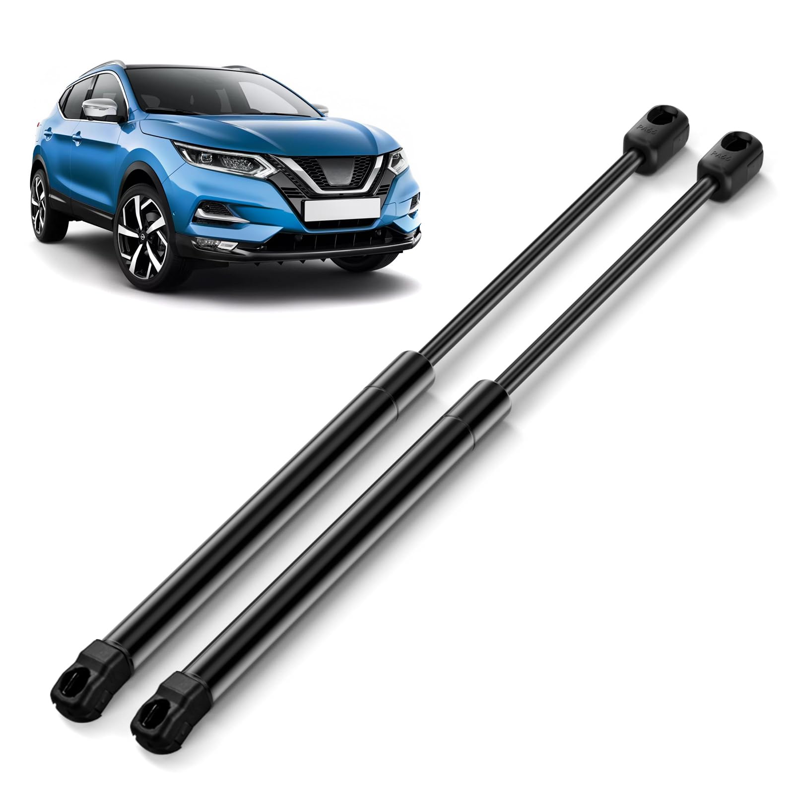 Arana 2 ammortizzatori a gas per portellone posteriore, compatibili con Qashqai II J11 J11, tutti i motori SUV 2013-2019, molle a gas, Replace# 90450-4EA1A