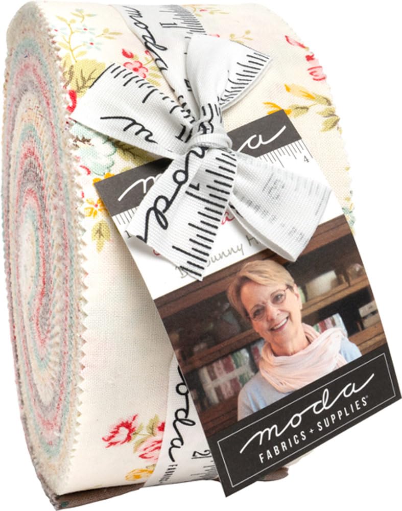 Bunny Hill Designs Lyda Rose Jelly Roll 40 2.5-inch Strips Moda Fabrics 3070JR