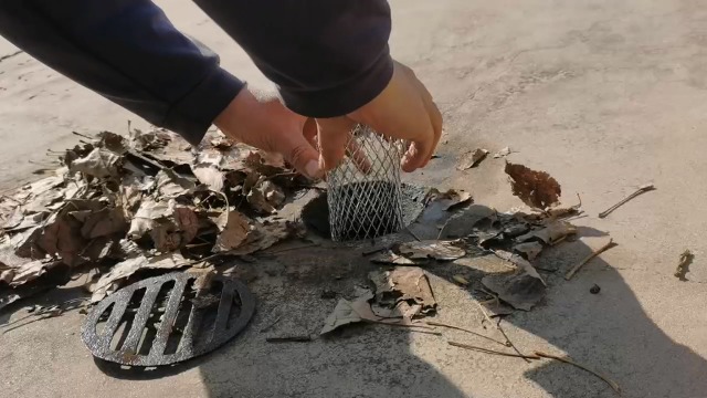 EFUTURETIME Rinnensieb 4er Set - Aluminium Filtergitter Für Fallrohre 2-4 Zoll