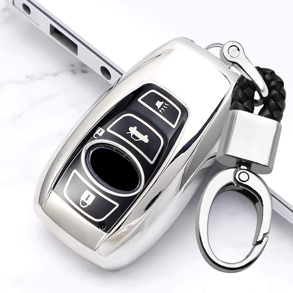 ontto Key Fob Cover Anti-Scratch Keycase for 2018 2017 Subaru