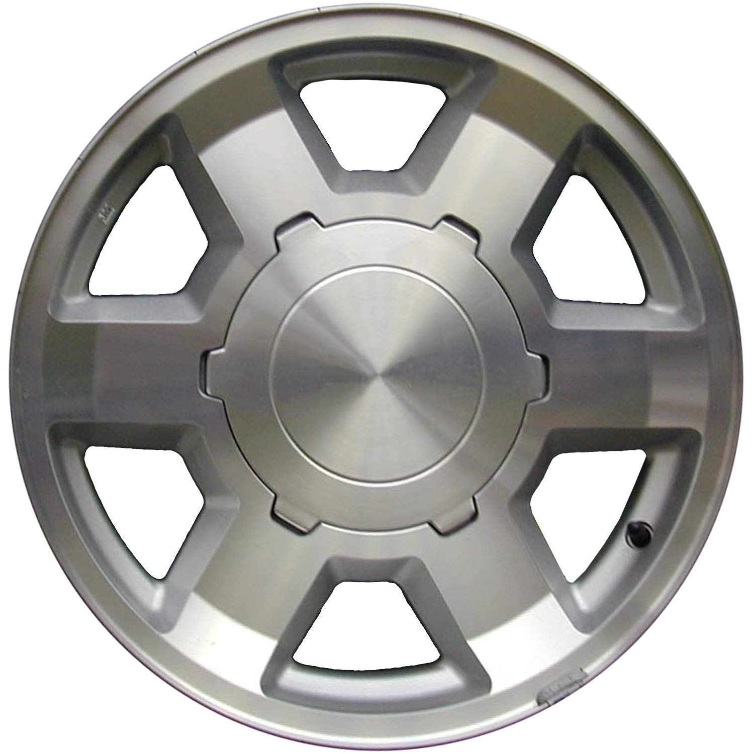 Photo 1 of Multiple Manufactures ALY05193U20 Silver Wheel with Machined and Meets All Federal Motor Safety Standards (17 x 7.5 inches /6 x 139 mm, 31 mm Offset)