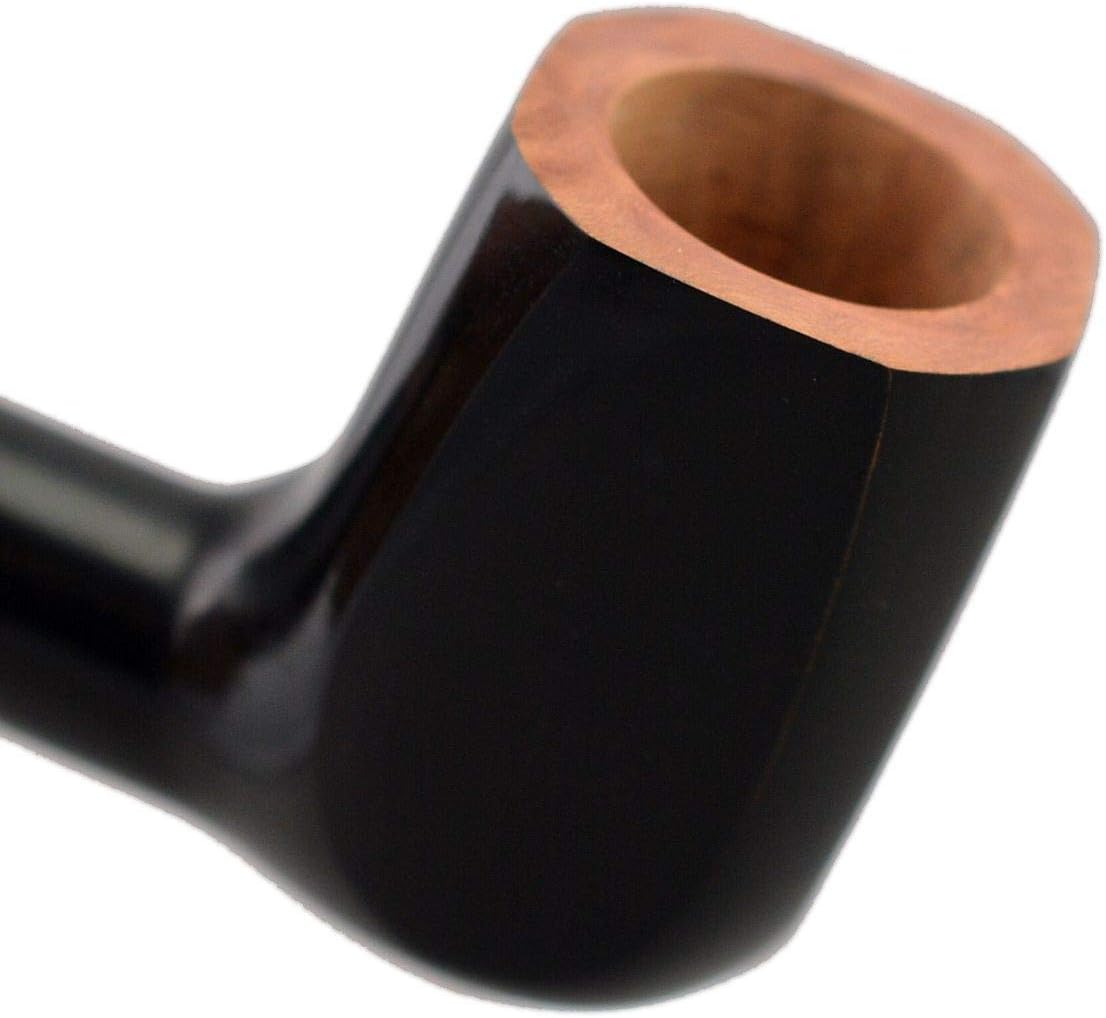 Junior (2752 Noce) Briar Black Tobacco Smoking Pipe