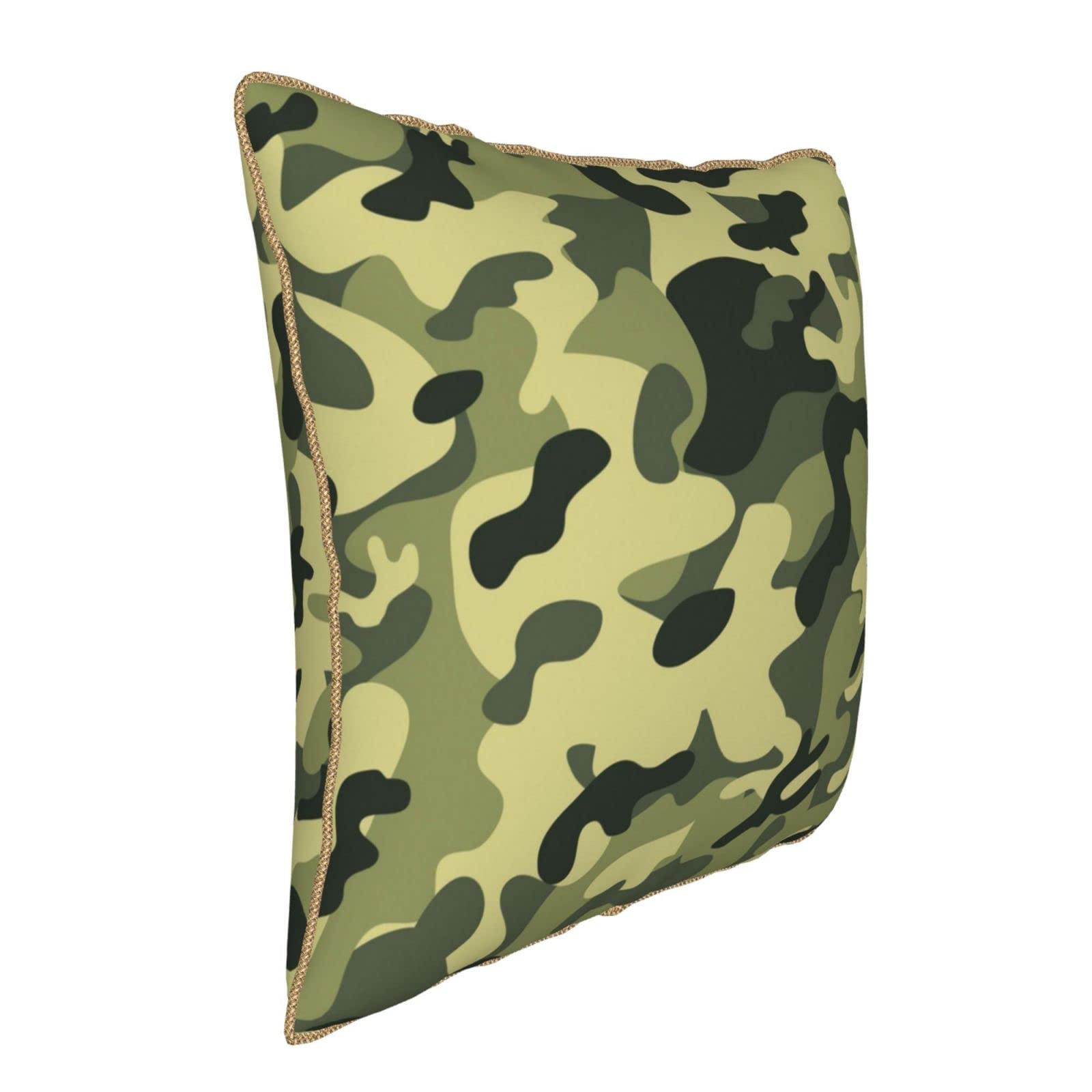 迷彩クッション型リバーシブルキルティング 迷彩柄クッション 中綿入り