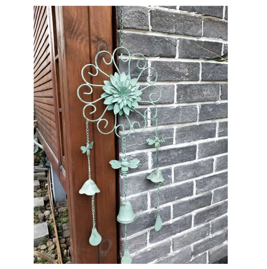 Campanelli A Vento da Giardino Campanelli Eolici da Giardino Campanelli Eolici A Forma di Farfalla in Ferro Battuto retrò Adatti per La Decorazione del Giardino