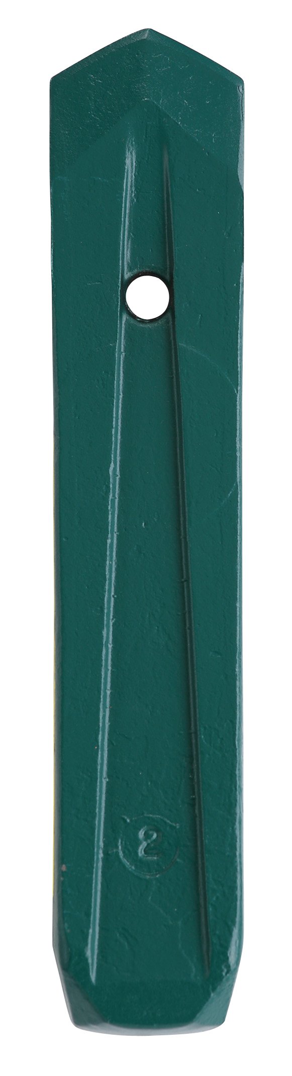 Leborgne, Coin à Bois, Bout Pointu, Acier Forgé Trempé, Pour Bois Dur et Noueux, 1,5 Kg, Coin pour fendre du bois en grande longueur et des bûches noueuses, Fabriqué en France