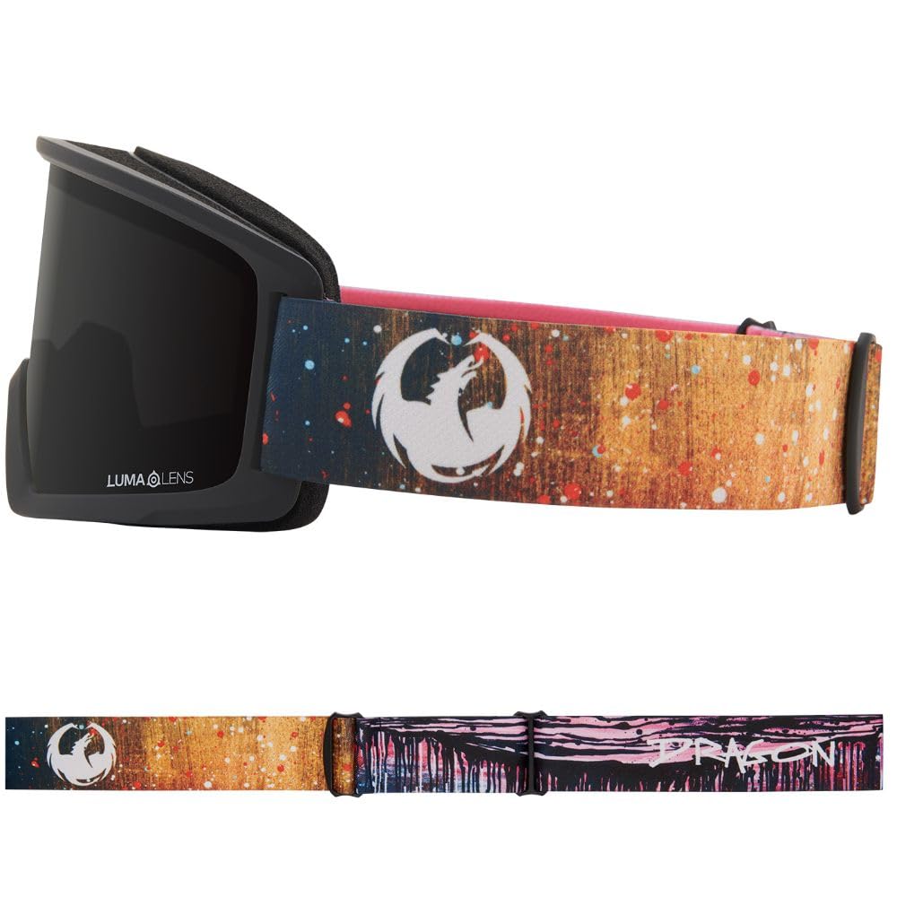 DRAGON DX3 OTG maschera sci snowboard IGUCHILITE24 LL MIDNIGHT AI24
