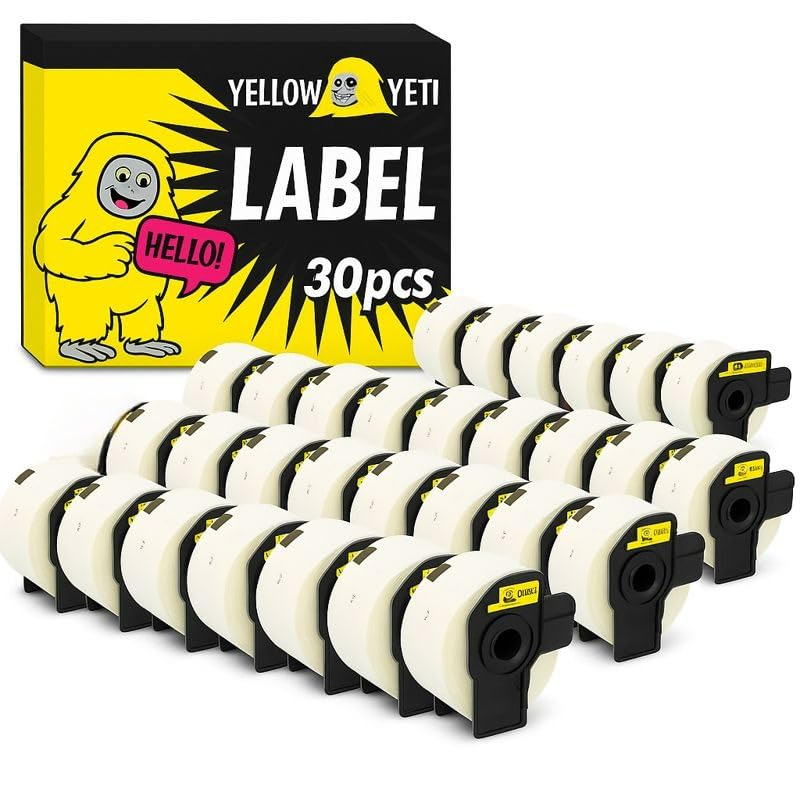 62mm x 100mm,30 Rolls DK-11202 Shipping Address Labels Compatible with Brother QL-500 QL-570 QL-700 QL-710W QL-720NW QL-800 QL-810W QL-820NWB QL-1100 QL-1110NWB | 300 Labels per Roll