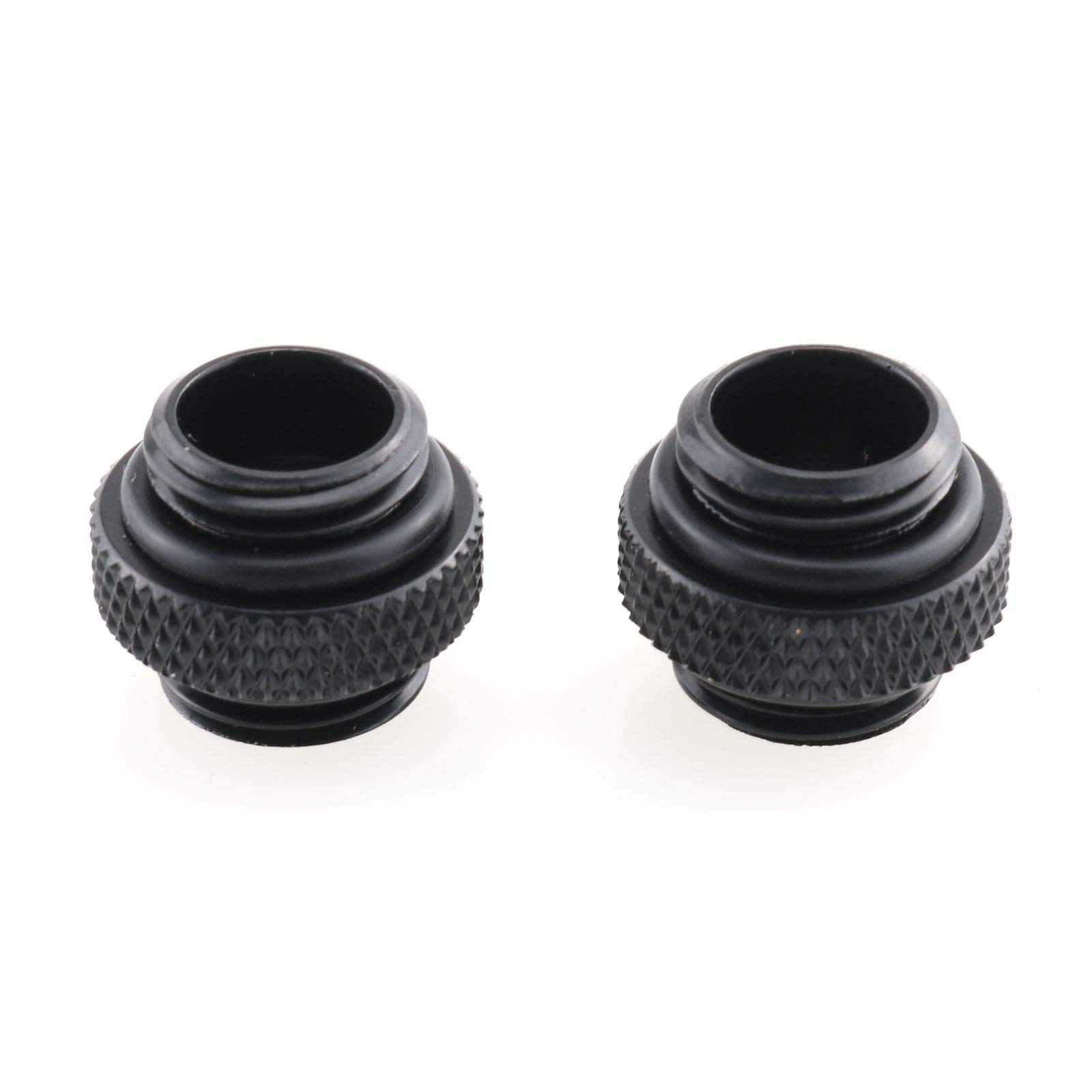 Sponsored Ad - PC Water Cooling Adapter Black G1/4 6mm Male to Male Extender Connector Joiner Fitting with Sealed O-Ring for Computer Water Cooling Systems