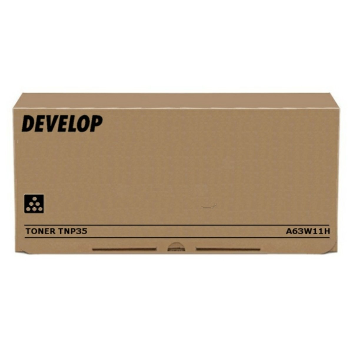 Toner pour Develop TNP-35 A63W11H Noir de haute capacité - 4