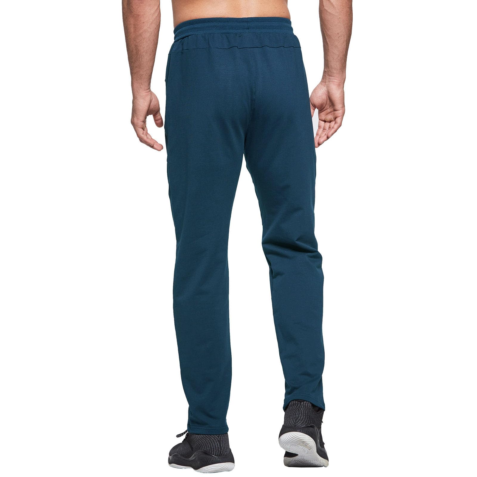 JustSun Pantaloni Tuta Uomo Sportivi con Tasche Zip