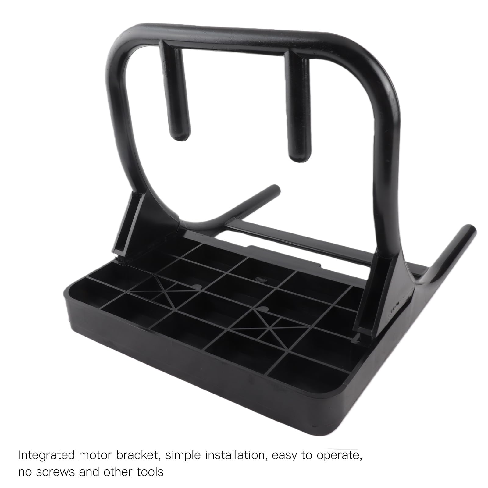 Aramox Soporte de Motor para Barco Inflable, Juego de Raquetas de Montaje de Motor para Barco Inflable, Soporte de Instalación de Motor Fueraborda para Kayak de Pesca, Raqueta de