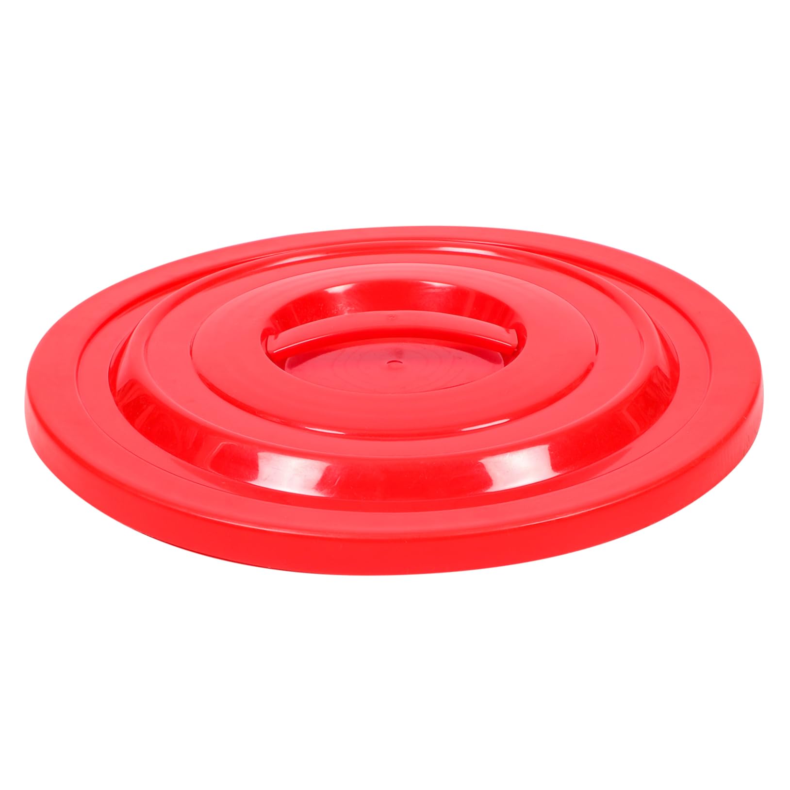 HEALEEP Plastic Trash Can Lid Sanitation Waste Bin Cover for Outdoor Use Lightweight and Easy to Install Replacement for Broken Trash Can Lids