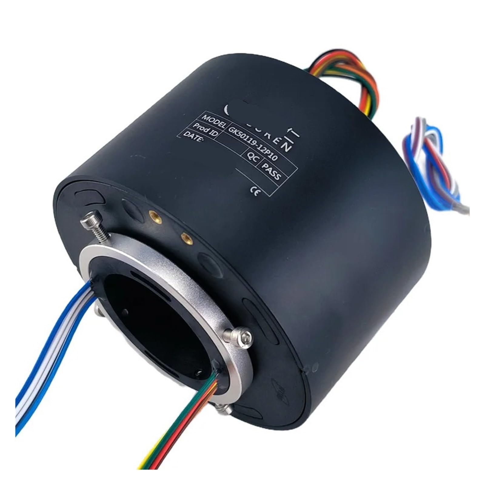 Anillo conductor GK50119-12P10, conector giratorio de 360 ​​grados, anillo colector de conexión eléctrica giratoria, anillo colector giratorio de alta velocidad