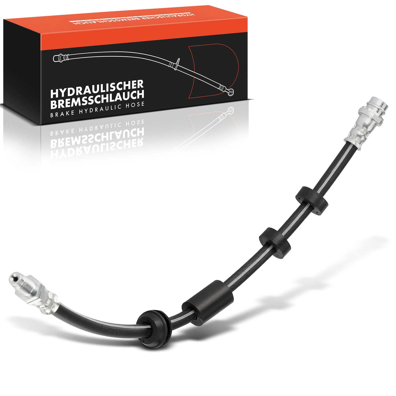 Frankberg 1x Bremsschlauch Vorne Links oder Rechts Kompatibel mit Galaxy WA6 1.6L-2.3L 2006-2015 Mondeo IV BA7 1.6L-2.5L 2007-2015 S60 II 134 1.5L-3.0L 2010-2018 Replace# 32246091