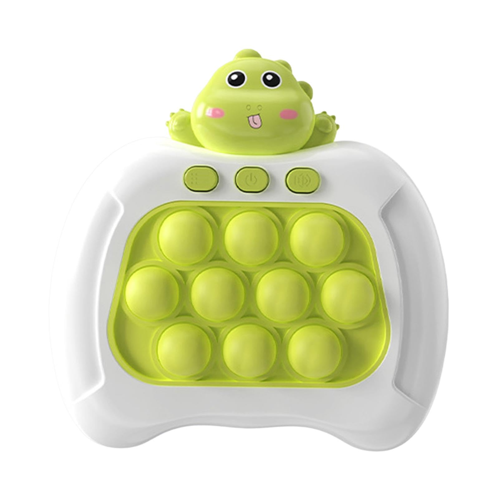 Juego de 5 juegos sensoriales para niños, juego de memoria electrónica para niños, dinosaurio verde, estilo 7