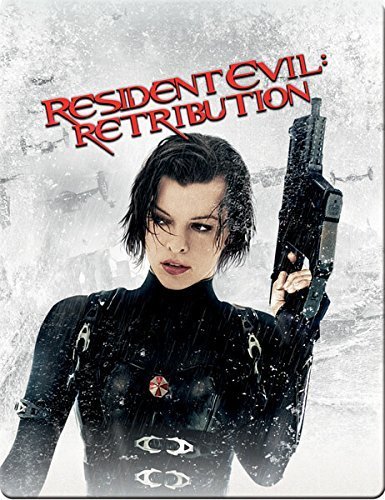 Resident Evil:Retribution 3D Includes 2D Version 2016 Uk Exclusive Limited Edition Steelbook Limited to 2000 Blu-ray Region free