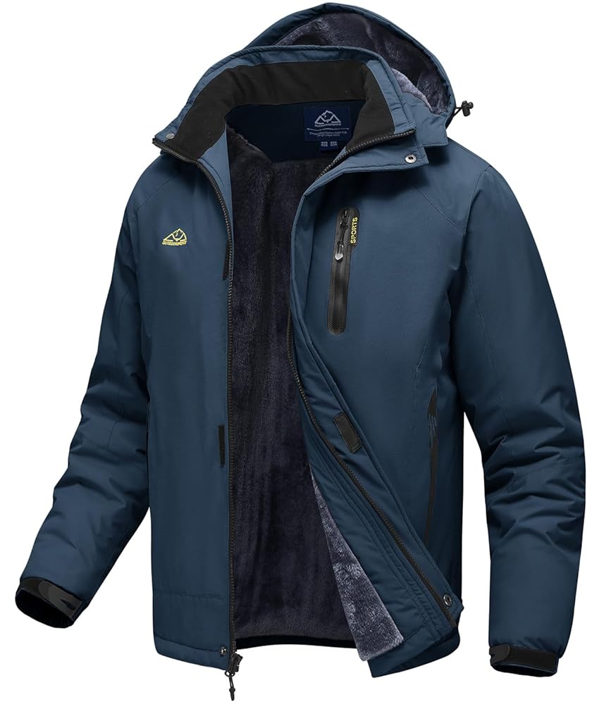 YSENTO] メンズ 防寒着 ファスナー逆 アウトドア ジャケット 中綿ジャ 