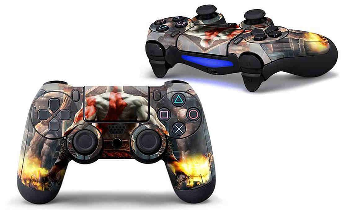 Elton PS4 Controller Designer 3M Skin for Sony PlayStation 4 DualShock Wireless Controllers (set of two Controllers Skin) - God Of War Painted Back [video game] (B06XSV7PKV) Amazon Price History, Amazon Price Tracker