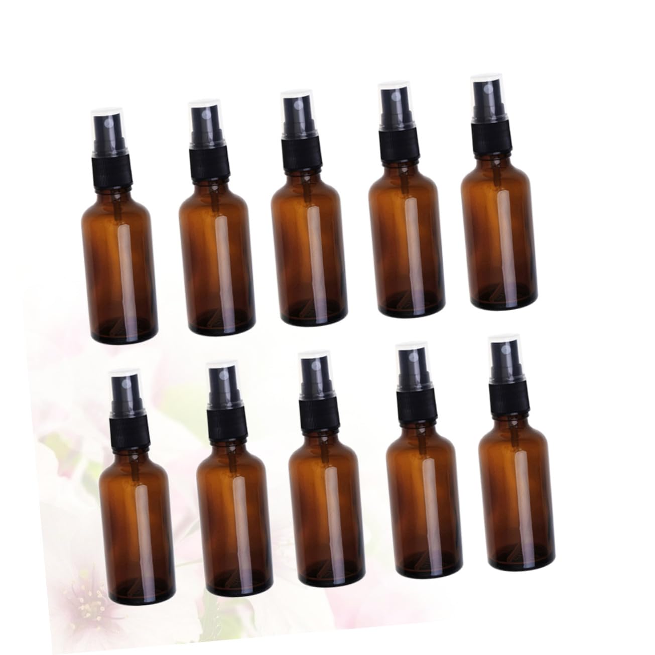 20pezzi Flacone Spray in Vetro Vuoto Flacone Cosmetico Portatile Da Viaggio Contenitori Per Lozione Profumi e Oli Essenziali