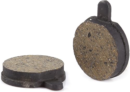 Miniatura 9 de Pastillas de freno de disco, 4 pares de pastillas de freno de disco de montaña de resina negra, juego de pastillas de freno de disco