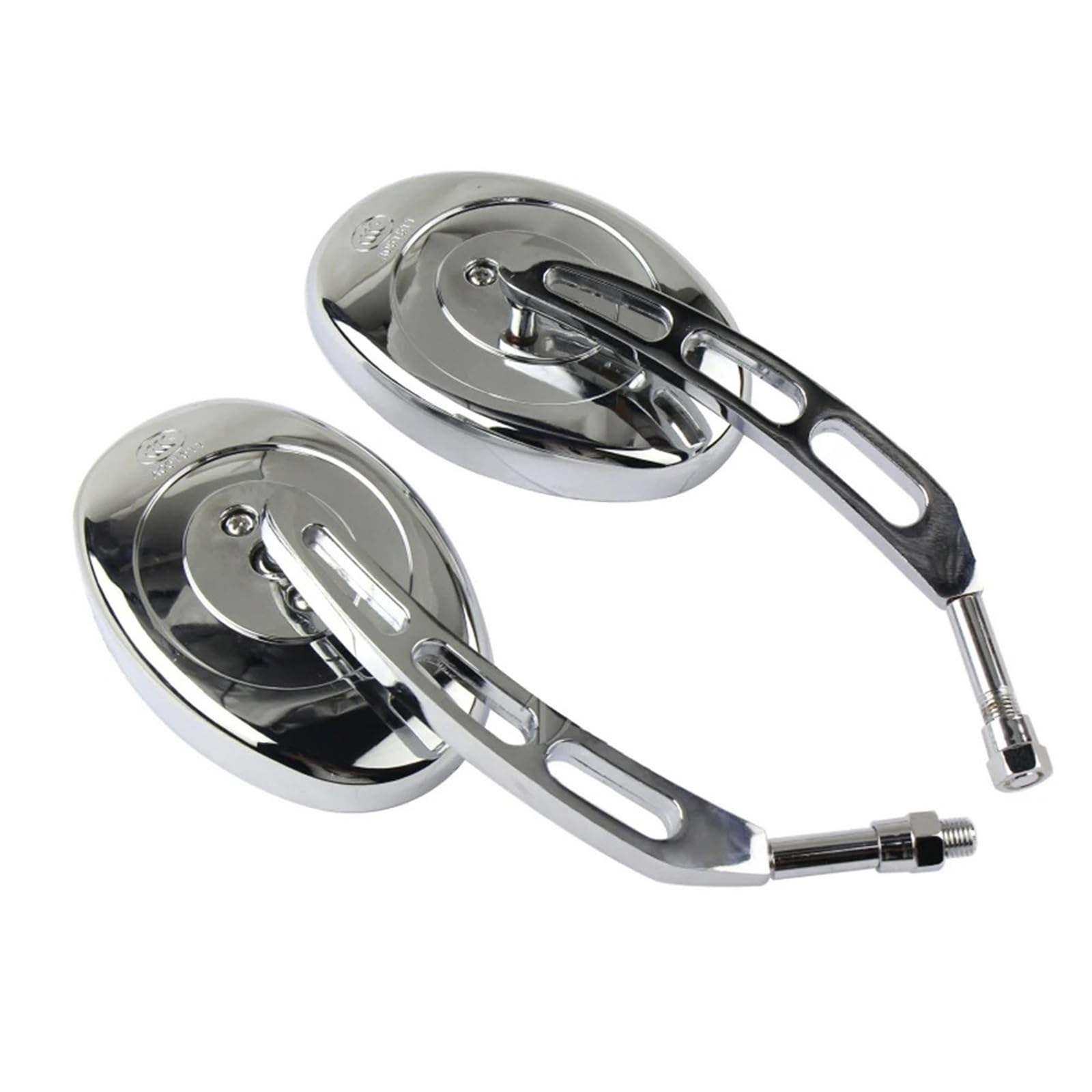 Espejos de moto Suzuki Burgman retrovisores de 10mm para motocicleta lateral 3