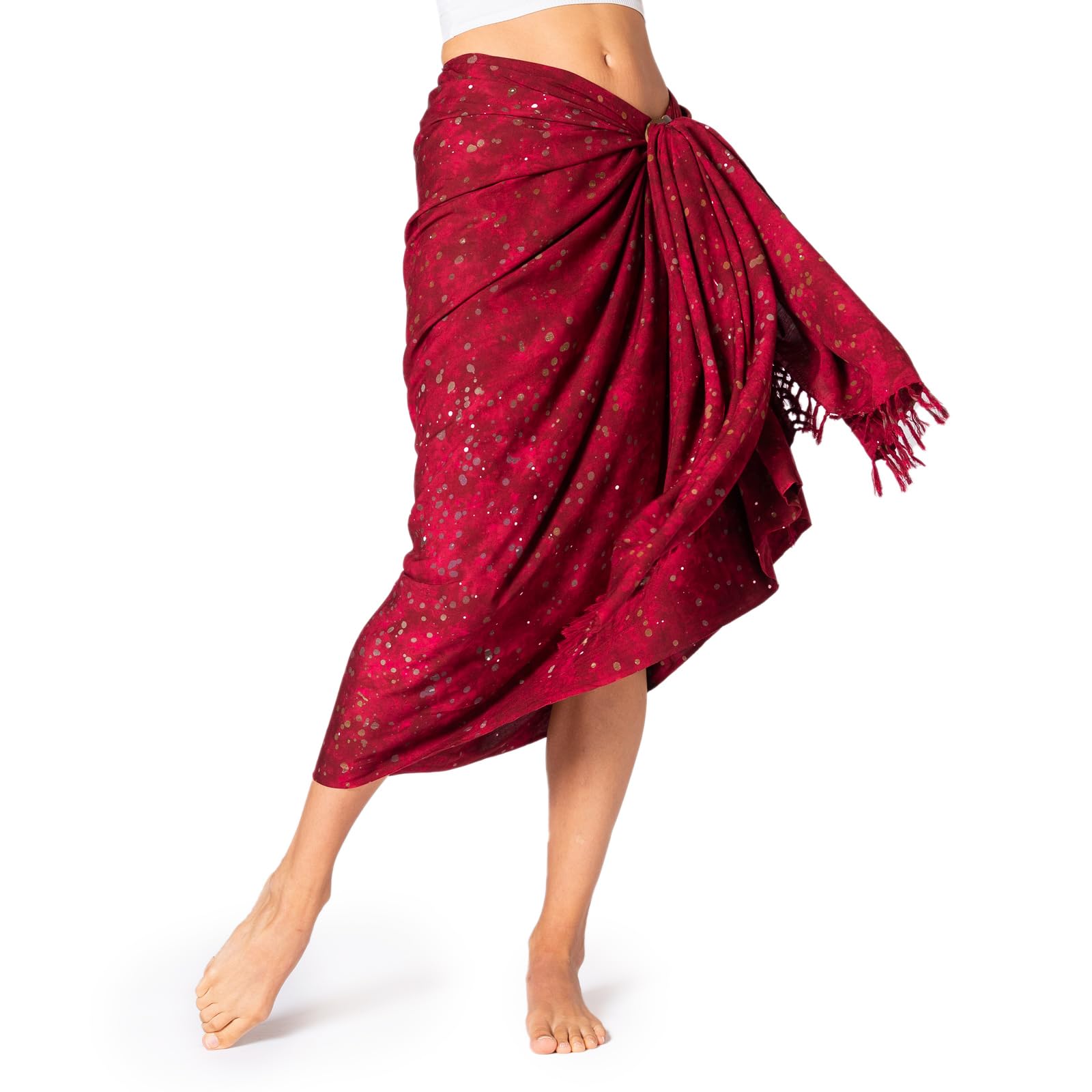 Panasiam Unisex B508 Redstarlit Sky Sarong, Xl