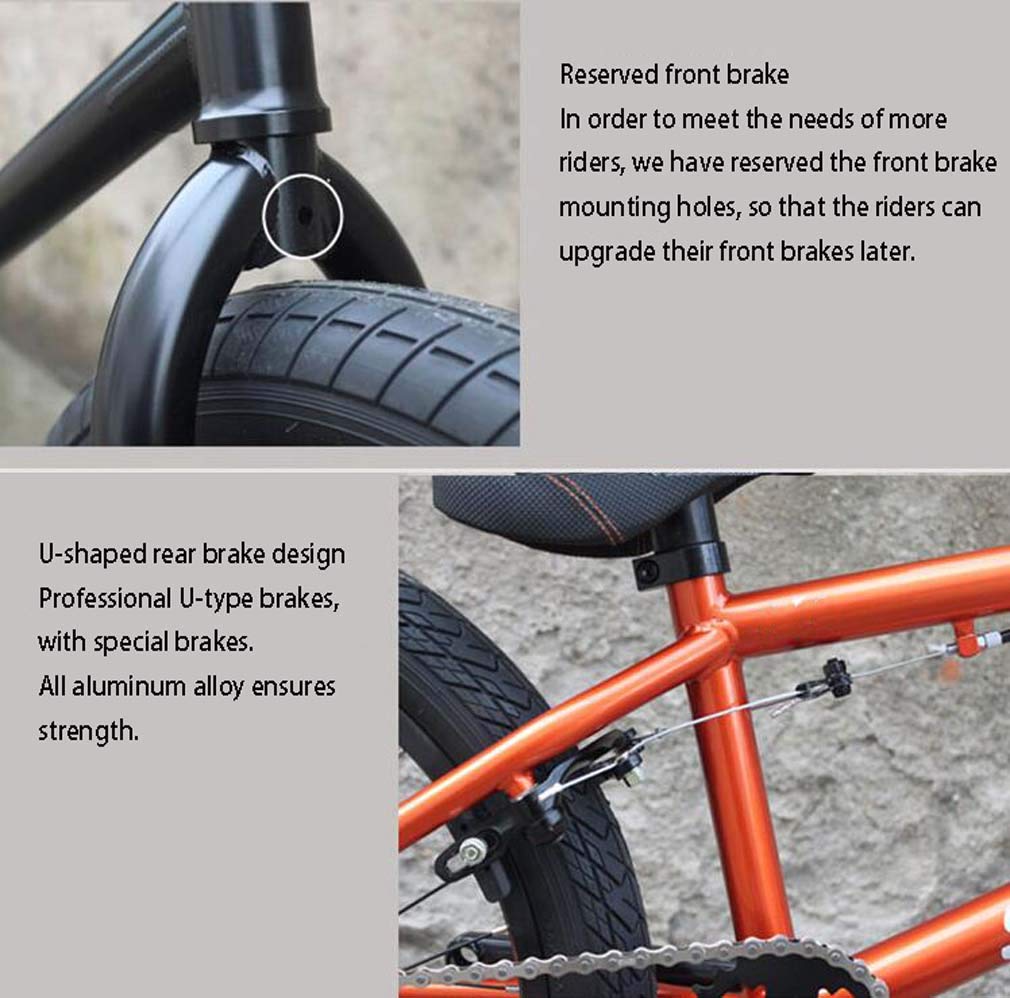 Amazon | 20インチBMXバイク、高強度クロムモリブデン鋼BMXフレーム、U