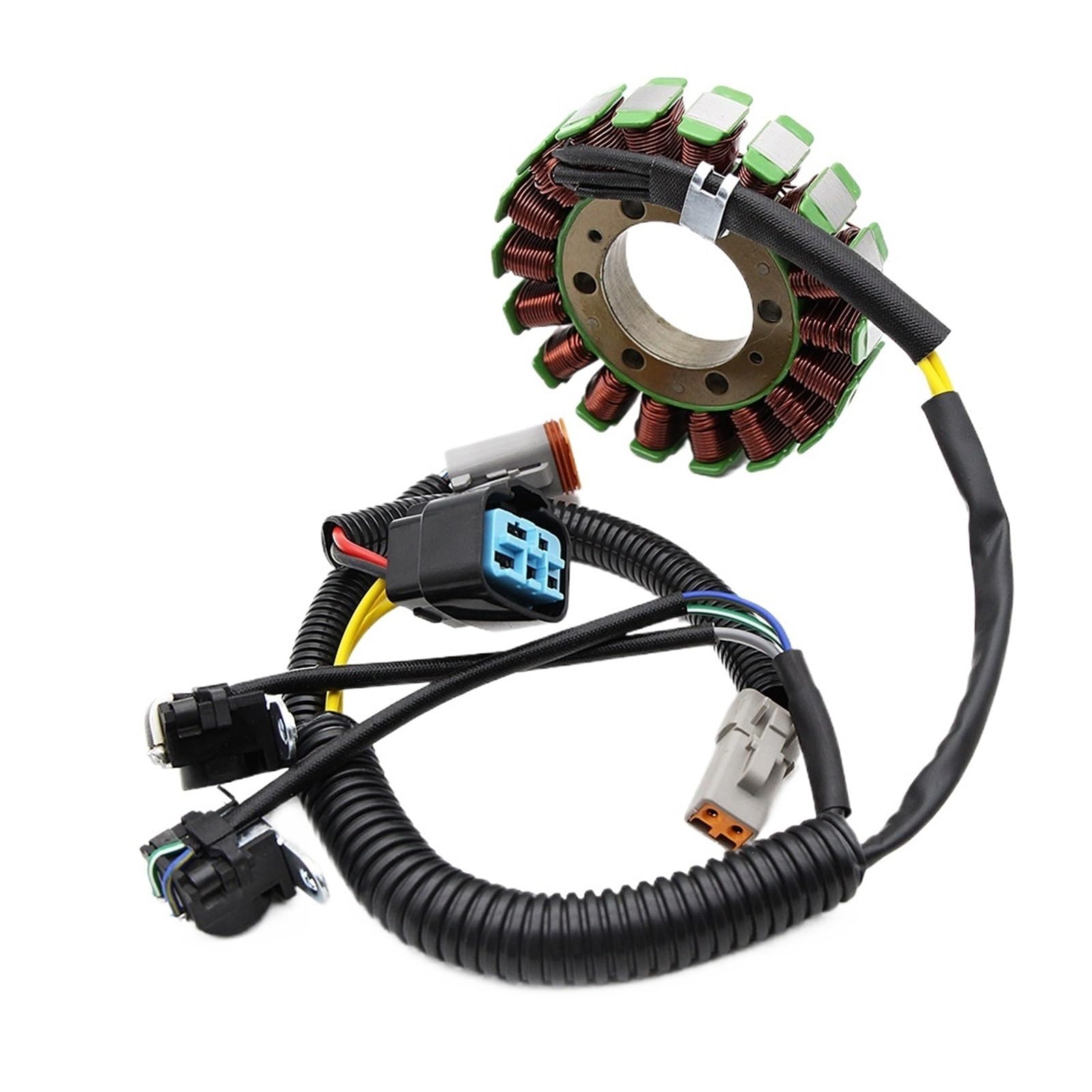 Magneto cewka stojana motocykla, cewka stojana magnetycznego do Ski-Doo GSX 500 600 SS Sport na Summit 800 R HO X Carb MXZ 600 CARB 420889907 420889909