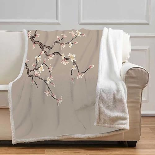 Miniatura 6 de Cobijas Calientes para Invierno Vintage Cobijas para Invierno - Cómodas mantas mullidas, cálidas, acogedoras, gruesas para camping, viajes, picnic,