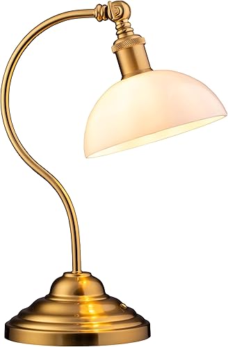 O'Bright Bankers - Lámpara de mesa LED inalámbrica, funciona con pilas, recargable, atenuación de 3 niveles, carga universal USB-C, cabezal